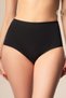 High Waist Women's Panties Black Anthracite Claret Red 3 Pieces - 5