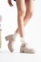 Women's Beige Casual Shoes Tr06Ms05D - 3