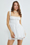 Lace Detailed Mini Dress - 3