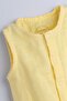 Flameli Muslin 100% Cotton Baby and Children's Bodysuit (Yellow) - 2