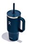 All Around Travel Tumbler Thermos with Straw 946 ml (32 oz) - Indigo Navy Blue - 2