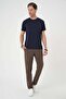 Men's Ts 885 Slim Fit Dark Navy Blue Sports T-Shirt - 4