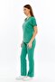 Spaniard - Operating Room Uniform Lycra Scrubs (Women) (Compliant with New Regulations - Frosty Spruce) (Set) - 3