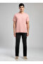 Pink Men's Regular Fit T-Shirt 262 Lcm 242001 Baselo Pudra