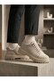 Ba0245 Cream Suede Smart Rubber Lacing High Sole Casual Men's Shoes - 2