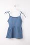 Baby Muslin Elastic Waist Rope Strap Dress