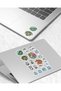 Fish Fisherman Sticker Set 17 Pieces Phone, Tablet, Notebook, Laptop Sticker - 3