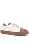 - Genuine Leather Beige Color Men's Sneaker - 666-03-80 - 2