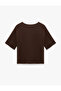 Regular Fit Kurzarm-Basic-T-Shirt mit Rundhalsausschnitt - 4