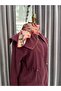 Vatkatex Shawl Collar Skirt Suit - Mulberry - 46 - 3