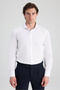 Ds Damat Slim Fit White Nano Care Shirt