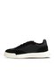 Black Leather/Suede Men's Casual Shoes 16Ma8244 - 3
