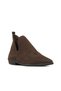 Brown Nubuck Women's Flat Boots 01Wd3605 - 2