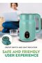SKT-1824 1500W Seamless Double-Wall Electric Kettle [Sea Green, 1.8L] - 7