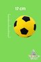 Plush Football Ball Toy Pillow 17 cm - 3