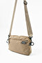 Sn 6012 Women's Shoulder Bag Handbag Water Resistant Parseut Sand Fabric Mink - 5