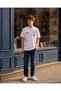 Senior Boys White Printed T-Shirt - 5