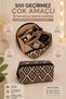 Liquid Proof Multi-Purpose Makeup Bag with Handle and Large Compartment Travel Type Cosmetic Organizer