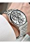 Functional Silver Color Sapphire Glass Steel Band Steel Case Men's Wristwatch 1288Mr - 2