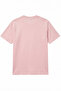 Women's Oversized T-Shirt Chmp Studios Printed Pink – Crew Neck, 100% Cotton Compact Single Jersey 24/1 - 6