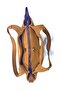 Genuine Suede Cowhide Leather, Tan, Shoulder Carry, Wide Strap, Hand and Shoulder Bag, Real Leather - 6