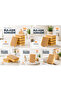 10 Pieces Fiber Flat Dish Sponge – Durable Pinterest Kitchen Cleaning Sponge Set with Special Texture - 4