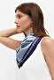 Patterned scarf 70*70 - 8