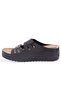 Dza37-3001 Black Daily Orthopedic Women's Slippers - 3