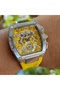 Yellow Sports Men's Wristwatch - 2
