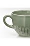 STRIMMIG Mug, stoneware pale grey-green, 36 cl - 2