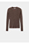 High collar rib sweater - 3