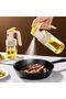 Liquid Oil Dispenser for Cooking, Yellow Small 250ml, Easy Pour & Carry - 4