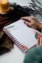 مخطط A5 الممتاز غير المحدد بالوقت |   مفكرة غير مؤرخة |   مخطط أسبوعي وشهري |   دفتر تتبع الأهداف |   224 صفحة |   90 جرام |   غلاف صلب حلزوني الشكل - 6