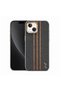 Apple iPhone 13 Compatible Case Goldrix Carbon Fiber M-Safe Case Gray