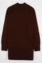 Turtleneck Basic Sweater Brown - 6