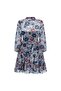 Women's Blue Chiffon Dress – with Straps and Cotton Lining Detail |   Comfortable Fit |   Suitable for Four Seasons - 6