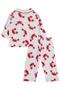 Yengeç Empirme 6-18 Months Pajama Set - White - 3
