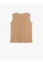 Basic Tank Top Crew Neck Ribbed Cotton - 2
