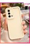 Beige Edges Thick Pan Silicone Case for Oppo A74