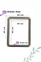 80X60Cm Combination Punch and Needle/Wire Wooden Hoop Suitable for All Embroidery Projects (Gift with Case) - 2