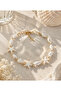 Sea Shell Gold Detailed Starfish Bracelet