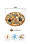 Cat Patterned Cork Trivet Pot Pan Mat 19cm Diameter 1cm Thickness - 2