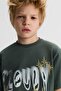 41322 Cloudy Erkrk Kids T-Shirt Green - 3