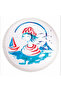 Anemoss Sailor Girl Round Beach Towel