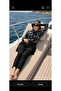 Zebra Lime Women's Short Patterned Zippered Full Covered Hijab Swimsuit Set of 3 - 7