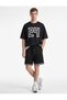 Stripe Detailed Pocketed Comfortable Fit Waist Tie-Up Sports Shorts - 2