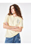 Cotton Comfortable Fit Stone Detailed Crew Neck Short Sleeve T-Shirt - 2