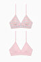 Geometric Patterned My First Bra Autumn Removable Covered 2-Piece Training Bra