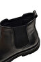 حذاء تشيلسي جلدي أسود اللون للرجال 25WFD722418 - 7