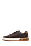Men's Brown Lace-Up Thick Sole Shoes Leather Sneakers 26Sfd680818 - 3